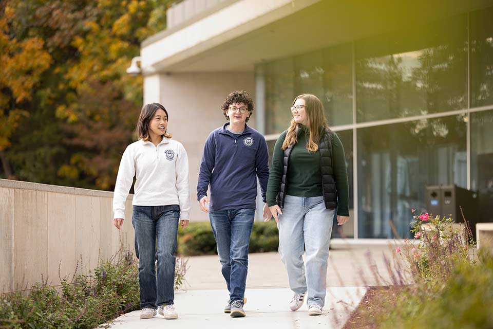 A statue on the Brandeis campus