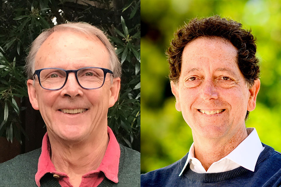 Dr. Jim Wells and Dr. Kevan Shokat